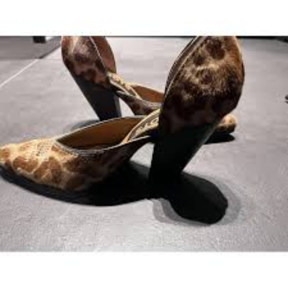 35-NIB GOLDEN GOOSE LIMITED EDITION CALFSKIN HEELS HAND-MADE IN ITALY - Picture 5 of 10